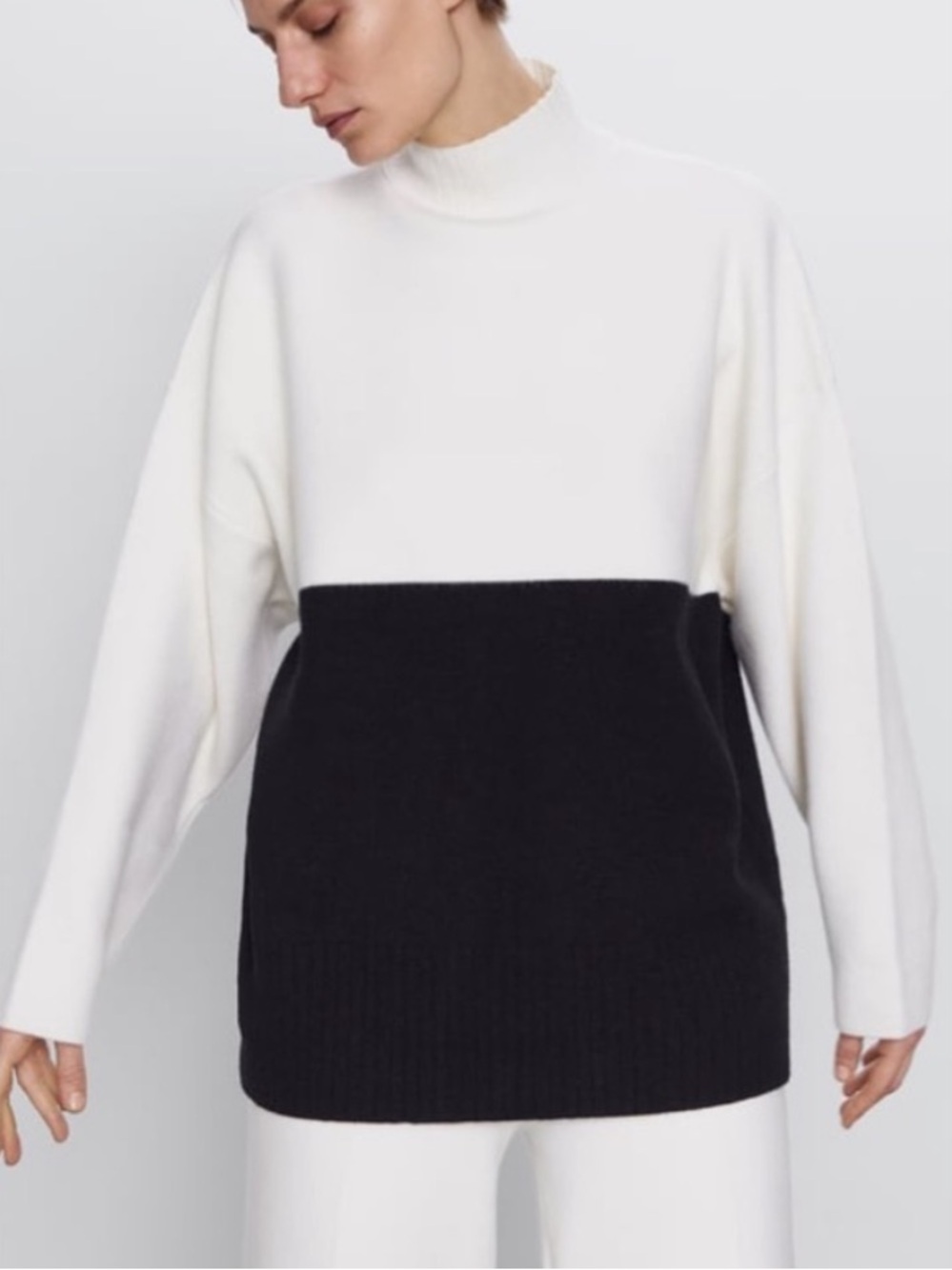 Zara Colorblock Sweater